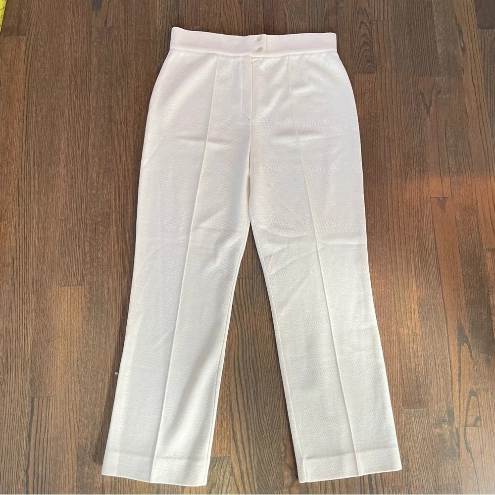 NEW RODIER Wool Blend Trousers Made in Paris